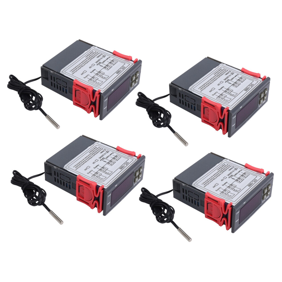 Termostato Regolatore Di Temperatura Digitale 4X 220V/-/1000 Con-image