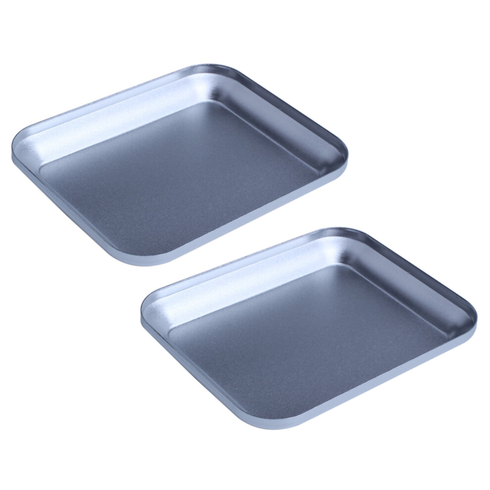 2X Useful Aluminum Alloy Screw Tray With Magnetic Pad For Rc Model Pho 4852109553019