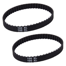 2X Polisher Speed Control Drive Rubber Timing Belt 50 Teeth 10mm Wide