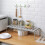 2X Kitchen Expandable Counter Shelf Organizer Racks Bathroom Pantry De 5