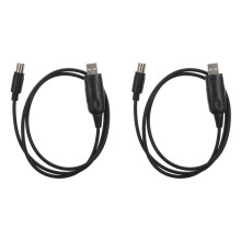 2X CT-62 CAT USB-kabel voor FT-100/FT-817/FT-857D/FT-897D/FT-100D/FT-81