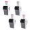 4X Multipurpose 12 Digit Alphabet Rolling Rubber Stamp English Letter 2