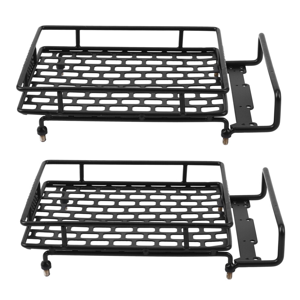 2X Roof Luggage Rack Led Bar For Cc01 Axial Scx10 Aluminum Alloy Light 4852109558328