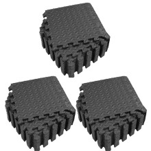 36Pcs Matten und Home Gym Boden Schaum Übung Matte Matt für Böden Floori