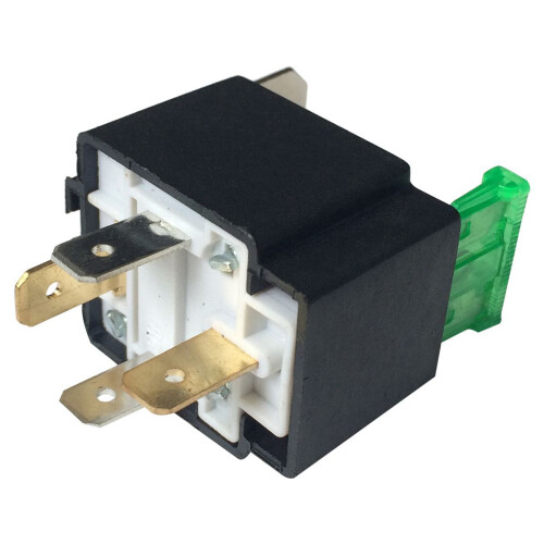 5X 4Pin DC12V 30A Ρελέ αυτοκινήτου με ασφάλεια On/Off και καλώδιο ασφάλισης 2