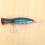 2Pcs Popper Angeln 3D mit Drillingen 12cm 42G Topwater Harten Köder S 6