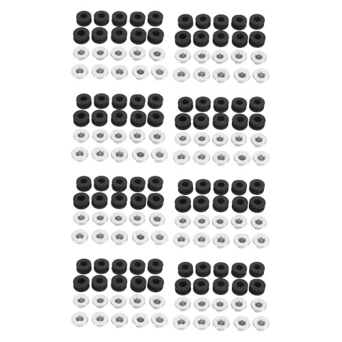 80Pcs Motorcycle Rubber Grommets for Fairings 1