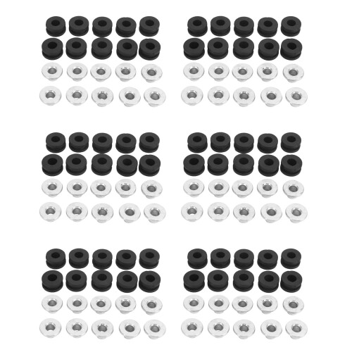 60Pcs Motorcycle Rubber Grommets for Fairings 1