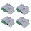 4X UTP 4-kanaals passieve videobalun-transceiver 2