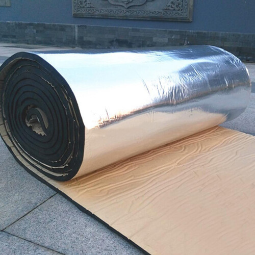 pezzi 50X200cm isolamento acustico per auto blocco termico calore e suono 2