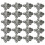 200 τεμάχια 625ZZ 5mm x 16mm θωρακισμένο ρουλεμάν βαθιάς αυλάκωσης με ακτινική οπή 2