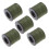 5 pezzi 300 m lenza da pesca 100 libbre 0,55 mm treccia PE resistente verde 2