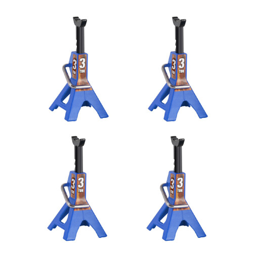 4X 3 tonnes Échelle Cric Modèle Support D'essieu Jouets De Levage Véhicule De Support Robuste