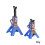 4X 3 tonnes Échelle Cric Modèle Support D'essieu Jouets De Levage Véhicule De Support Robuste 4