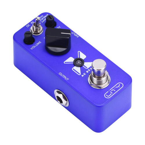 Pedale blu AC Stage Mini 3-Mode 3.7x9x3.5cm 9V 2