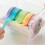 8-pack transparante, zichtbare desktop multi-washi masking tape dispenser, 4