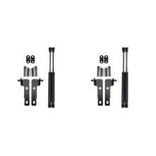 4x Auto Motorkaphoes Ondersteuningsset Gaslift voor Navara D40 200