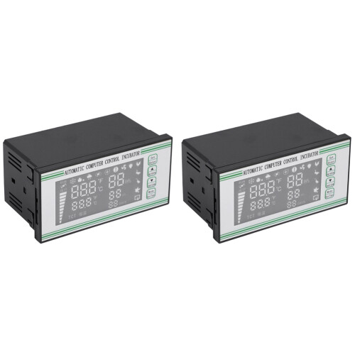 2X Xm-18S Ελεγκτής Θερμοστάτης Υγροστάτης για Επωαστήρα Αυγών Πλήρως Αυτόματος