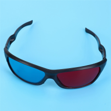 Gafas 3D VISION dimensionales anaglifo rojo y azul 50X para TV Movie G