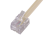 4X RJ11 6P4C 2-way πρίζα τηλεφώνου, προσαρμογέας διαχωριστή γραμμής, μπεζ 5