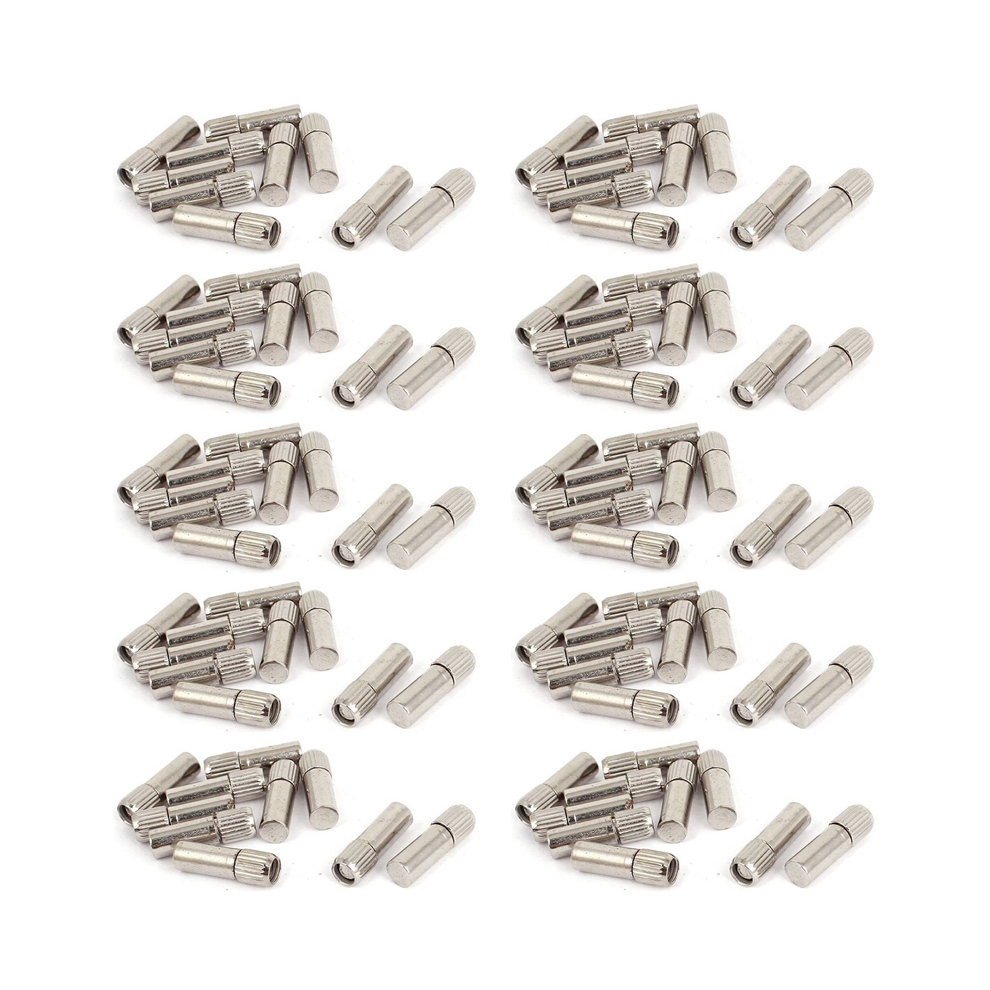 Furniture Cabinet Straight Shelf Supports Pegs Pins 6Mm X 20Mm 100 Pcs 4852109574809