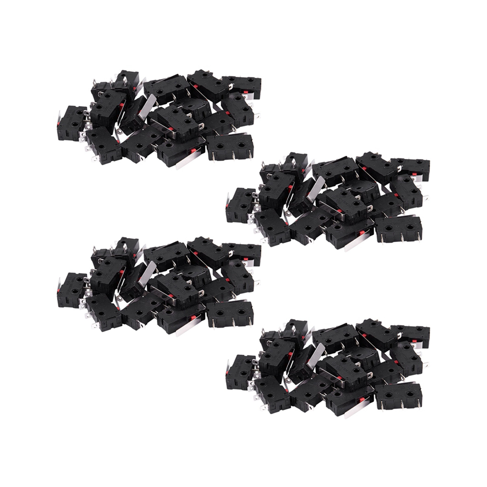 80Pcs Ac 125V 250V 5A Spdt 3-Pin Momentary Plastic Micro Limit Switch 4852109574762