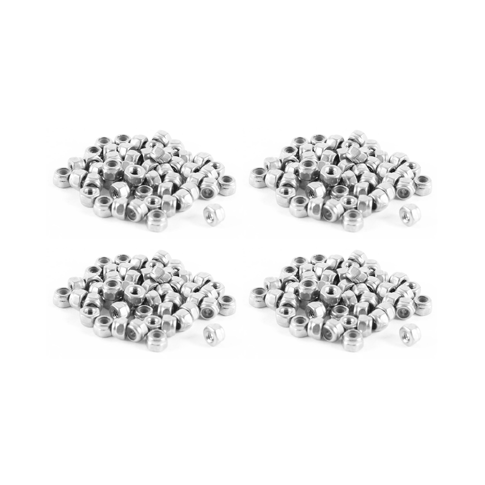 Vis écrous Nylon Pack Lot De Boulons à Tête Hexagonale En Nylon M2 à M6 - Packs De 2, 6 Ou 10 Avec écrous Et Rondelles, Fabriqué En Allemagne Boulons Nylon M2
