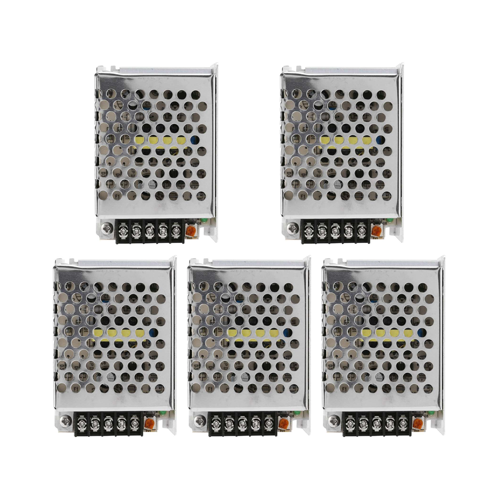 5X Ac 100V-240V To Dc 12V 3A 36W Voltage Transformer Switch Led Strip 4852109574946