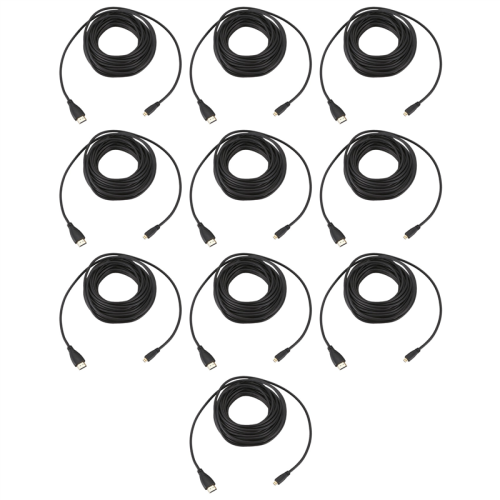Câble de conversion vidéo mâle vers micro HD (10 m)