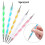 48 pezzi Mandala Dotting Tools per dipingere rocce Stencil Kit Ball Styl 5