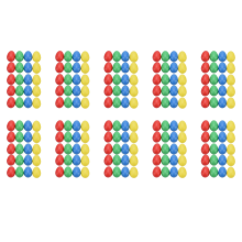 200 pezzi di uova shaker in plastica con percussione per maracas per bambini in 4 colori
