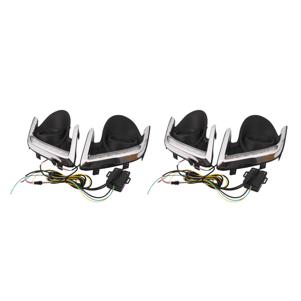4X Led Drl Day Daytime Running S Front Fog Lamp For At Light 4852109579781