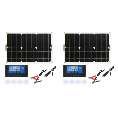 Panneau solaire XD-100W, Kit de chargeur de batter... – Grandado