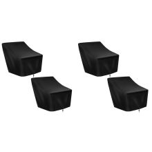 Patio Chair Covers,4 Pack Waterproof Outdoor Lounge Deep Seat Furnitur
