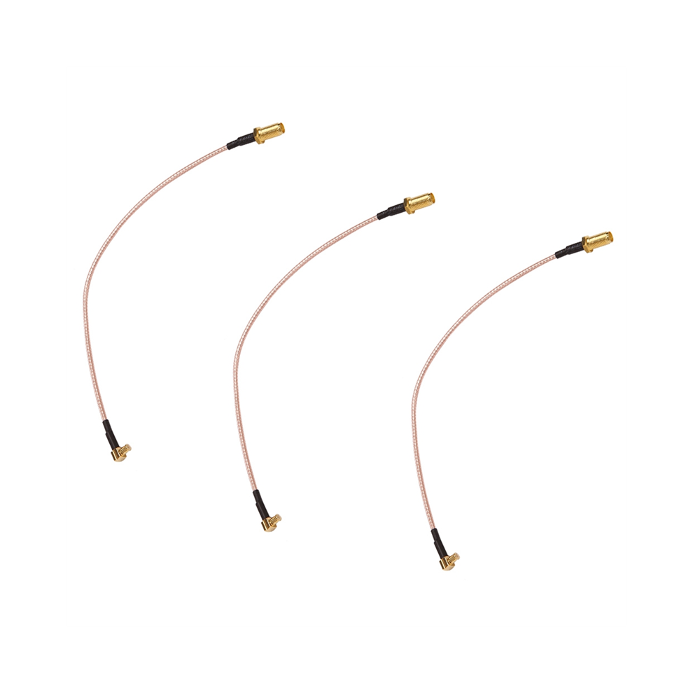 Photos - Cable (video, audio, USB) 3X MCX Male to SMA Female RG316 Low Loss Pigtail Adapter Cable 21cm/8.