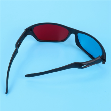 Occhiali 3D VISION dimensionali anaglifici rossi e blu 15X per film TV G
