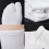 3 ζευγάρια λευκές unisex κάλτσες Tabi από βαμβάκι με τσόκαρα για ιαπωνικές Geta 9