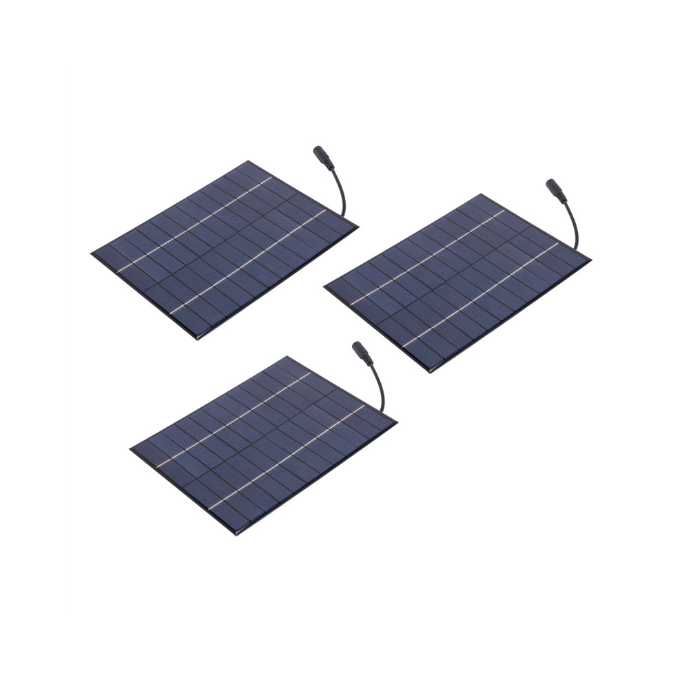 3X 12V 5.2W Mini Solar Panel Polycrystalline Cells Silicon Epoxy Diy M 4852109581708