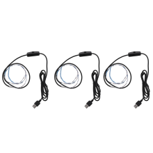 3X UVC kiemdodende desinfectie lichtbalk 5V bacteriedodende lamp mijten St