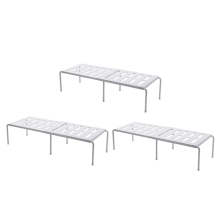 3X Kitchen Expandable Counter Shelf Organizer Racks Bathroom Pantry De