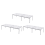 3X Kitchen Expandable Counter Shelf Organizer Racks Bathroom Pantry De 2