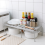 3X Kitchen Expandable Counter Shelf Organizer Racks Bathroom Pantry De 8