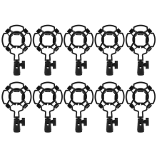 10 soportes universales para micrófonos de condensador profesionales con amortiguadores