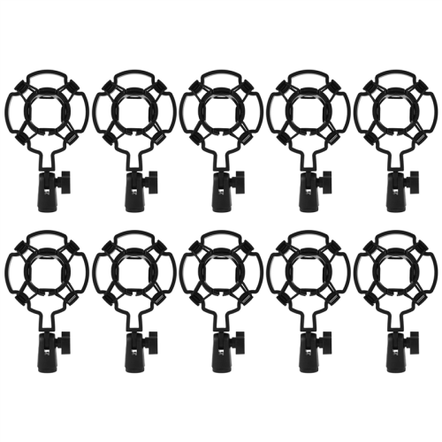 10x universele professionele condensatormicrofoon microfoon schokdemper houder