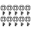 10x universele professionele condensatormicrofoon microfoon schokdemper houder 2