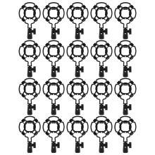 20 soportes universales para micrófonos de condensador profesionales con amortiguadores