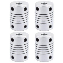 stuks 6 mm tot 8 mm askoppeling, 25 mm lengte, 18 mm diameter stappenmotor