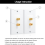 4 Pack Single Gang 1.0 Speaker Wire Wall Plate (Banana Plug Plate) for 7