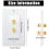4 Pack Single Gang 1.0 Speaker Wire Wall Plate (Banana Plug Plate) for 8