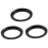 3X Camera Repairing 43mm to 52mm Metal Step Up Filter Ring Adapter 2